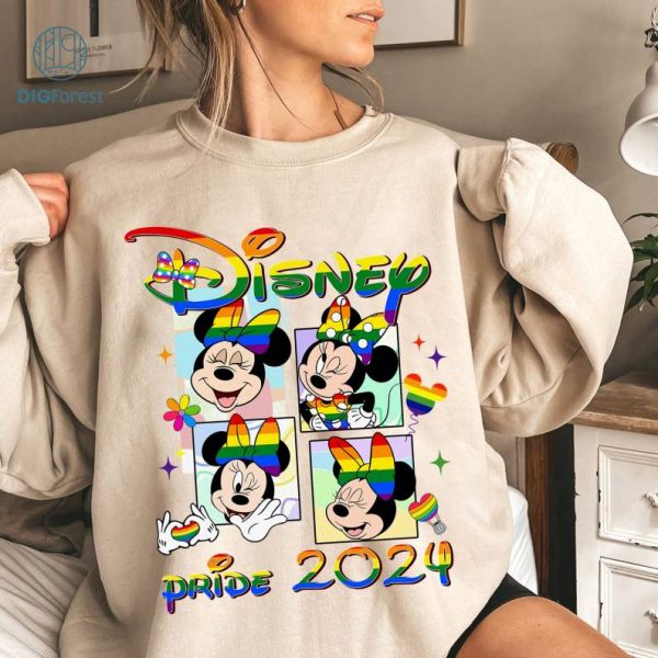 Disney Mickey Mouse LGBT Pride 2024 Shirt, Mickey Gay Days Orlando Shirt, Disneyland Pride 2024 Shirt, Rainbow Pride Lesbian Gay Gifts