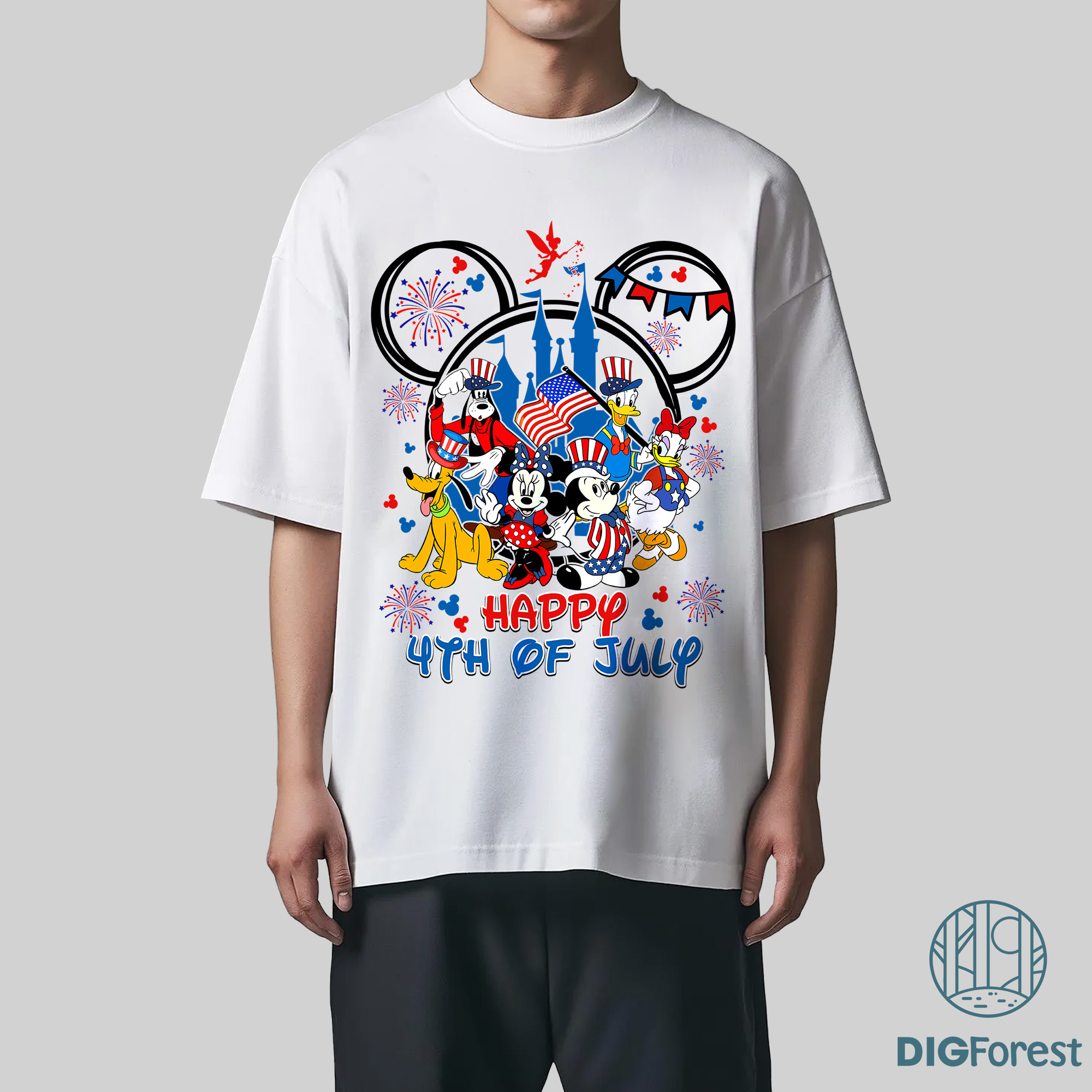 Disney 4th of July Shirt | Mickey and Friends Independence Day Tee | Magic Kingdom Patriotic Shirt Disney 4th of July Shirt | Mickey and Friends Independence Day Tee | Magic Kingdom Patriotic Shirt