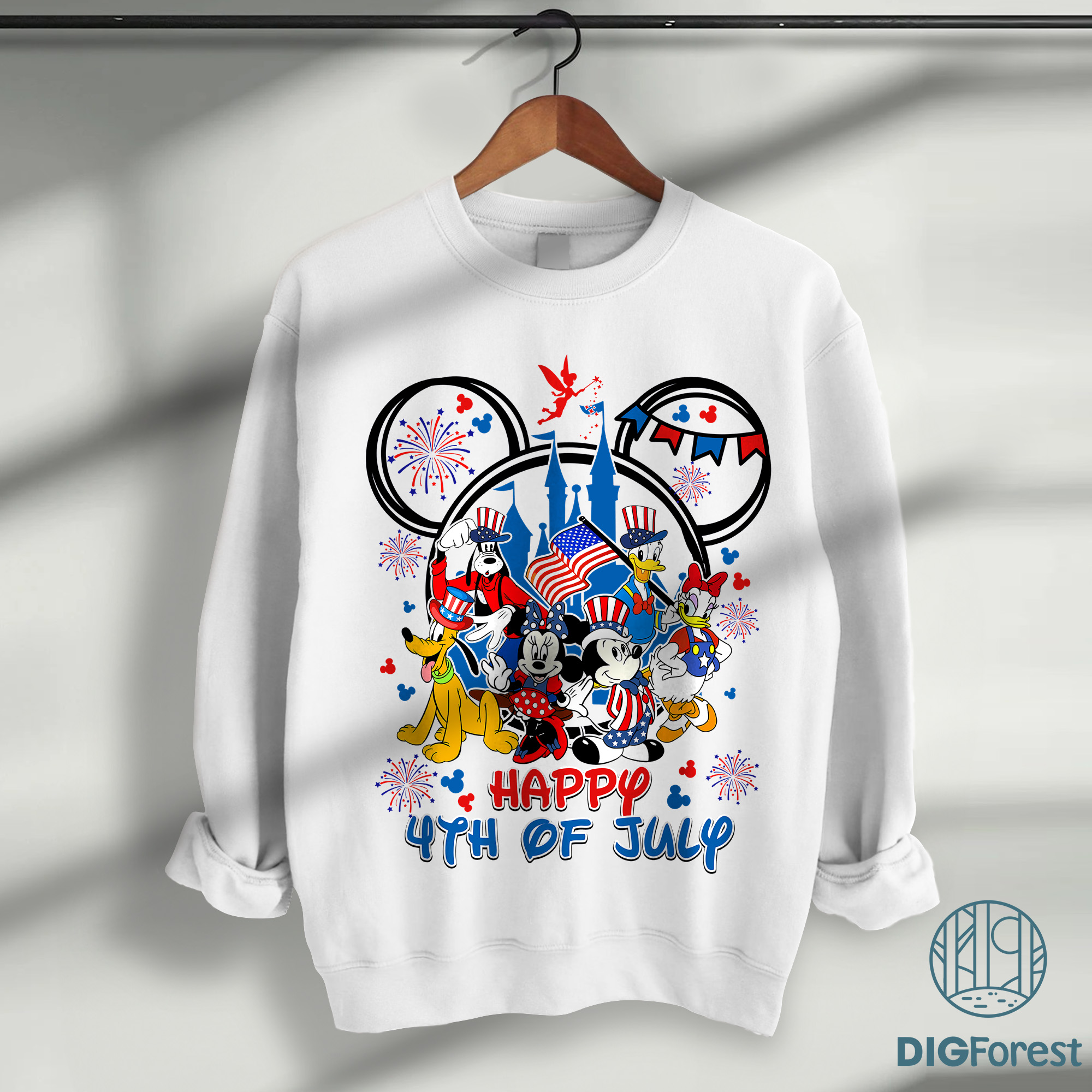 Disney 4th of July Shirt | Mickey and Friends Independence Day Tee | Magic Kingdom Patriotic Shirt Disney 4th of July Shirt | Mickey and Friends Independence Day Tee | Magic Kingdom Patriotic Shirt
