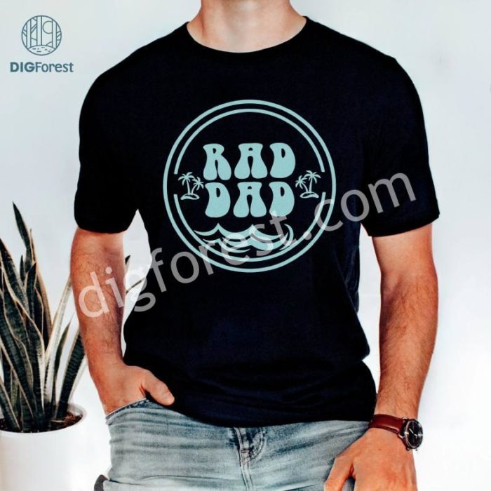 Rad Dad Shirt, Father’s Day Shirt, Rad Dad Tee, Dad Shirt, Gift for Dad, Father’s Day Gift, Dad gift, Father's Day Gift, Unisex TShirt