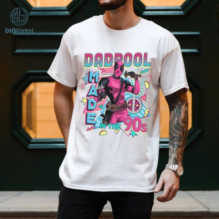 Deadpool Made In The 90s Shirt, Deadpool Father Day Shirt, Deadpool Shirt, Wade Wilson Shirt, Vintage Deadpool Shirt, Avengers Superhero Tee