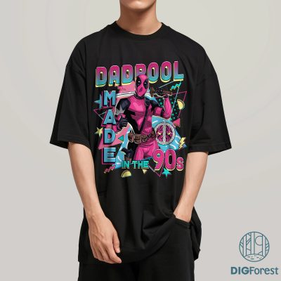 Deadpool Made In The 90s Shirt, Deadpool Father Day Shirt, Deadpool Shirt, Wade Wilson Shirt, Vintage Deadpool Shirt, Avengers Superhero Tee