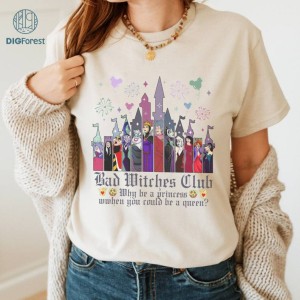 Disneyland Villains Castle Shirt, Villains Girls Trip 2024 Shirt, WDW Disneyland Evil Friends, Bad Witches Club Shirt, Villains Squad Shirt