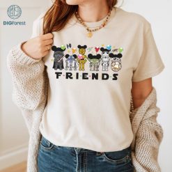 StarWars Friends Shirt, Star War Family Shirt, Galaxy's Edge Shirt, May The Force Be With You Shirt, Magic Kingdom Shirt