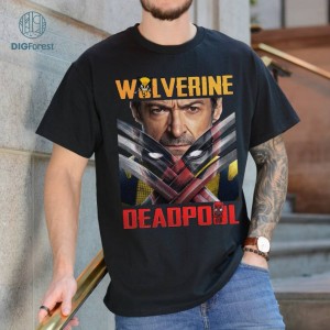 Deadpool and Wolverine Shirt, Deadpool 3 Movie Shirt, Deadpool & Wolverine Shirt, Hugh Jackman, Deadpool and Wolverine Tee, Wolverine Shirt