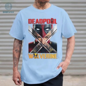 Deadpool and Wolverine Tshirt, Deadpool 3 Movie Shirt, Deadpool & Wolverine Shirt, Hugh Jackman, Deadpool and Wolverine Tee, Wolverine Shirt