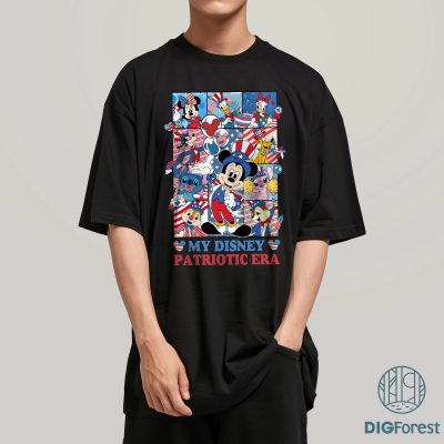 Disney Mickey Patriotic Era Shirt - Mickey and Friends 4th of July Independence Day T-Shirt
