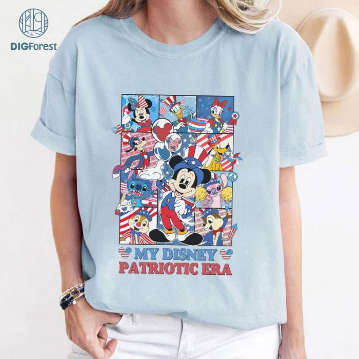 Disney Mickey Patriotic Era Shirt, In Disneyland Patriotic Era Shirt, Mickey and Friends Shirt, 4th Of July, Independence Day Shirt, Freedom Shirt