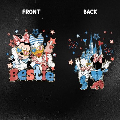 Disneyworld Minnie & Daisy 4th of July Shirt - Bestie Patriotic WDW Girls Trip Tee | Women’s Freedom Shirt Disneyworld Minnie & Daisy 4th of July Shirt - Bestie Patriotic WDW Girls Trip Tee | Women’s Freedom Shirt