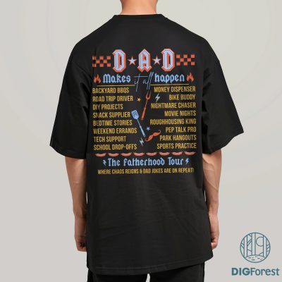 Dad Dada Fatherhood Tour Shirt, Where Chaos Reigns & Dad Jokes Are On Repeat Png, Dad Life Png, Fathers Day Gift, Funny Fatherhood Png, Dad Rock Dad Dada Fatherhood Tour Shirt, Where Chaos Reigns & Dad Jokes Are On Repeat Png, Dad Life Png, Fathers Day Gift, Funny Fatherhood Png, Dad Rock