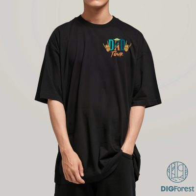 The Fatherhood Tour Shirt | Sometimes I Rock It Sometimes It Rocks Me | Funny Skeleton Dad Tee | Father’s Day Shirt