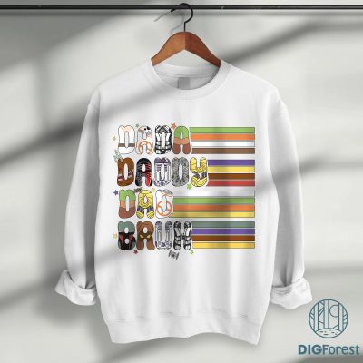 Dada Daddy Dad Bruh Star Wars Shirt | Darth Vader & Mandalorian Dad Tee | Baby Yoda Father’s Day Gift for Dad