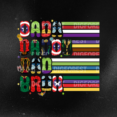 Dada Daddy Dad Bruh Avengers Father's Day Shirt | Marvel Superhero Dad Shirt | Iron Man Captian America Thor Shirt