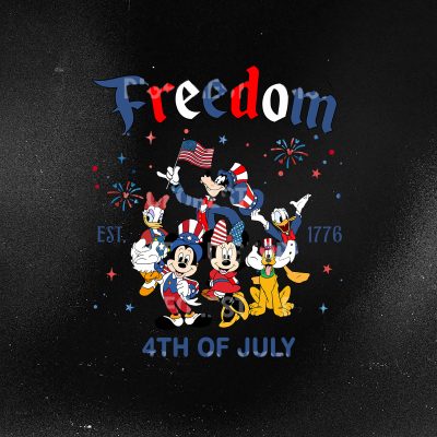 Disney Mickey and Friends America Vibes Shirt - Disneyland 4th of July & Memorial Day Family Tee