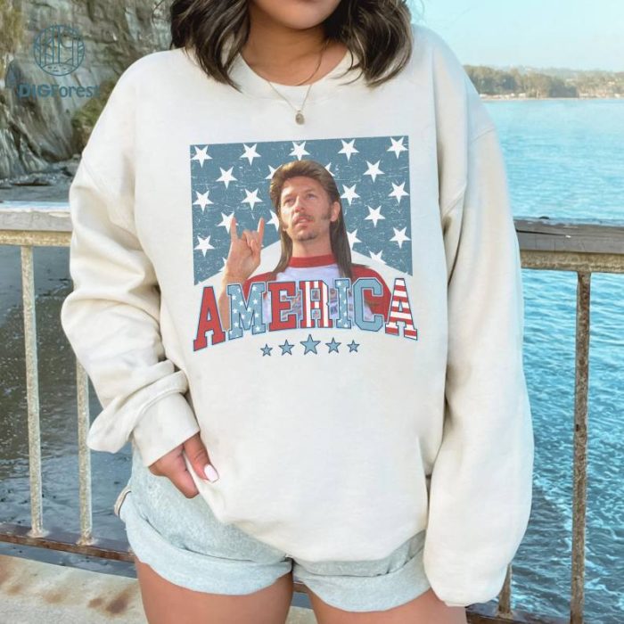 Joe Dirt Merica Sweatshirt, 4th of July T-Shirt, Independence Day Tee, Joe Dirt Shirt, 4th of July Gift, Merica Shirt