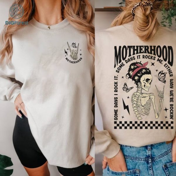 Two-sided The Motherhood Tour Mothers Day Shirt | Mama Tour Shirt | Mother's Day Gift | Cool Mom Shirt | Gift For Mom