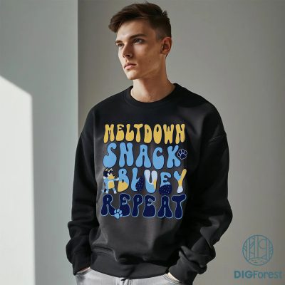 Mom Life Dad Life Bluey Father Day, Bluey Family Shirt, Bluey Cartoon Png