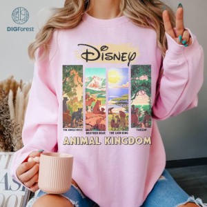 Vintage Disneyland Lion King Shirt, Retro Lion King Floral Shirt, Simba Timon Pumbaa, Animal Kingdom Shirt, Family Trip Tee