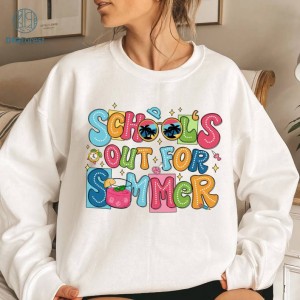 School's Out For Summer Shirt | Summer Vacation Shirt | Last Day Of School Shirt | Teacher Apreciation Gift