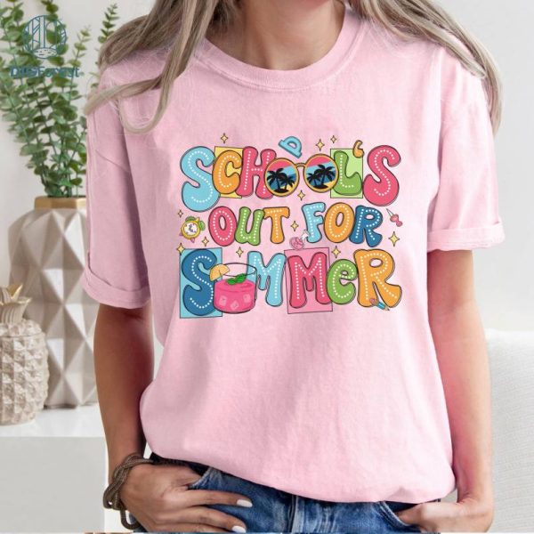 School's Out For Summer Shirt | Summer Vacation Shirt | Last Day Of School Shirt | Teacher Apreciation Gift