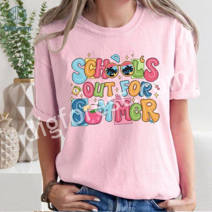 School's Out For Summer Shirt | Summer Vacation Shirt | Last Day Of School Shirt | Teacher Apreciation Gift