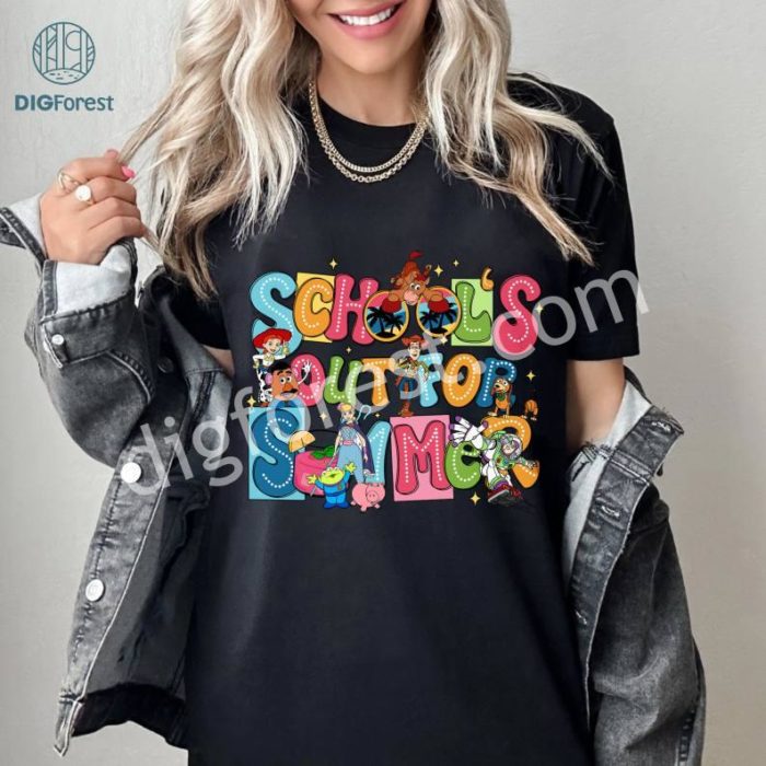 Disney Mickey and Friends School's Out For Summer Shirt | Disneyworld Mickey Minnie Shirt | Last Day Of School Shirt | Teacher Apreciation Gift