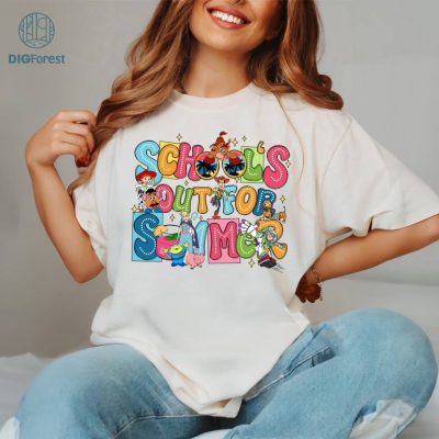 Disney Mickey and Friends School's Out For Summer Shirt | Disneyworld Mickey Minnie Shirt | Last Day Of School Shirt | Teacher Apreciation Gift Disney Mickey and Friends School's Out For Summer Shirt | Disneyworld Mickey Minnie Shirt | Last Day Of School Shirt | Teacher Apreciation Gift