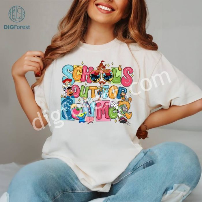 Disney Mickey and Friends School's Out For Summer Shirt | Disneyworld Mickey Minnie Shirt | Last Day Of School Shirt | Teacher Apreciation Gift