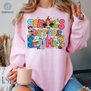 Disney Mickey and Friends School's Out For Summer Shirt | Disneyworld Mickey Minnie Shirt | Last Day Of School Shirt | Teacher Apreciation Gift