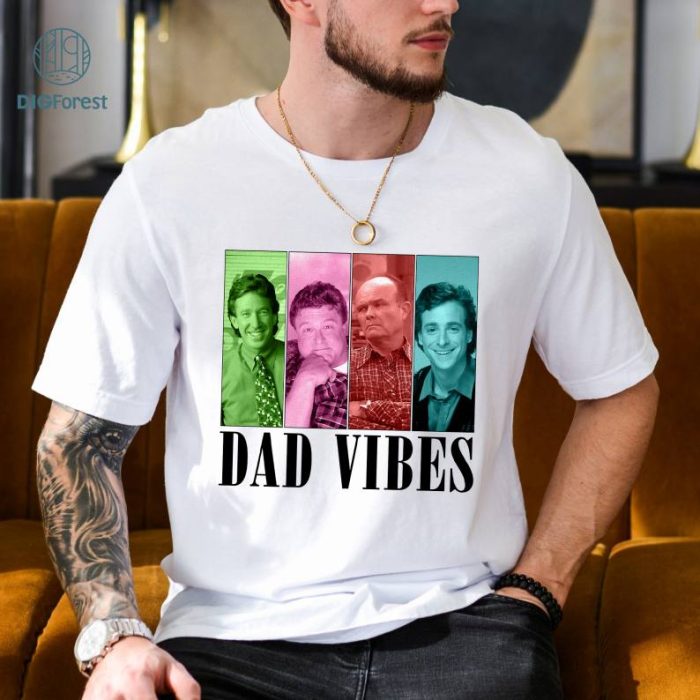 Sitcom Dad Vibes Father Shirt, Funny Dad Shirt Gift, Dad Life, Father’s Day Gift Shirt, Dad Life Retro Shirt, Retro 90’s Dad Vibes