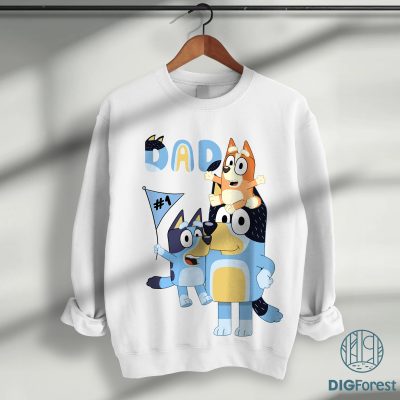 Best Dad Ever Bluey Shirt, Cool Dad Club Shirt, Bluey Dad Shirt, Bluey Fathers Day Shirt, Dad Birthday Gift, Dad Bluey Family Shirt Best Dad Ever Bluey Shirt, Cool Dad Club Shirt, Bluey Dad Shirt, Bluey Fathers Day Shirt, Dad Birthday Gift, Dad Bluey Family Shirt