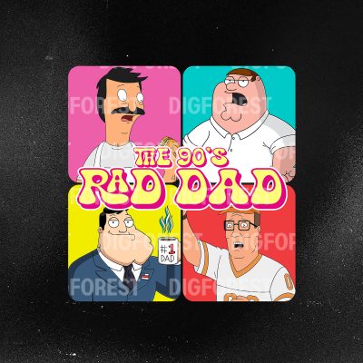 Movie Rad Dad Father Day Shirt, Bob Belcher Bob Burger Shirt | Peter Griffin Family Guy Shirt | Best Dad Bobs In Hollywood Shirt