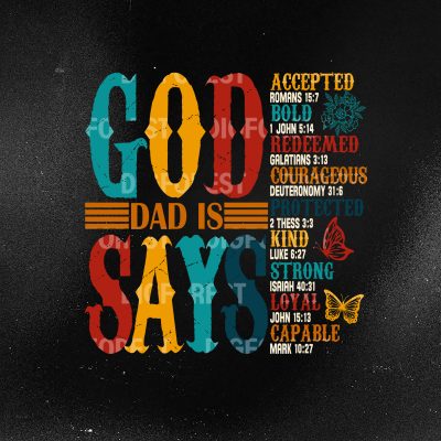 God Says Dad Is Shirt, Father Shirt, Dad Shirt, Christian Dad Shirt, Fathers Day Gift, Bible Verses Shirt, Dad Life Shirt, Gift for Dad God Says Dad Is Shirt, Father Shirt, Dad Shirt, Christian Dad Shirt, Fathers Day Gift, Bible Verses Shirt, Dad Life Shirt, Gift for Dad