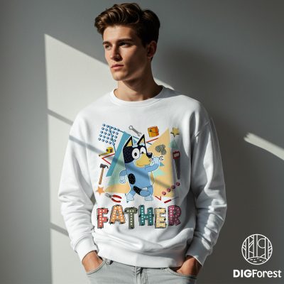 Bluey Dad Dad Fixer Of All Things Shirt, Fathers Day Gifts, Bluey Kids Shirt, Dad Birthday Gifts, Gift for Husband Bluey Dad Dad Fixer Of All Things Shirt, Fathers Day Gifts, Bluey Kids Shirt, Dad Birthday Gifts, Gift for Husband