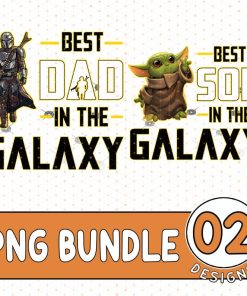Best Dad In The Galaxy Bundle, Best Son In The Galaxy Shirt, Father And Son Matching Shirt, Funny Starwars Father Shirt,StarWars Family Shirt