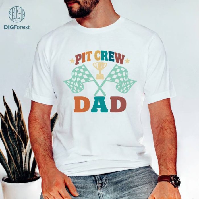 Pit Crew Dad Shirt For Fathers Day | Fathers Day Gift | Best Dad Gift | Super Dad Shirt | Gift For Father | New Dad Shirt | Dad Shirt