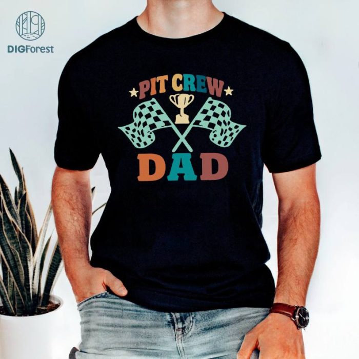 Pit Crew Dad Shirt For Fathers Day | Fathers Day Gift | Best Dad Gift | Super Dad Shirt | Gift For Father | New Dad Shirt | Dad Shirt