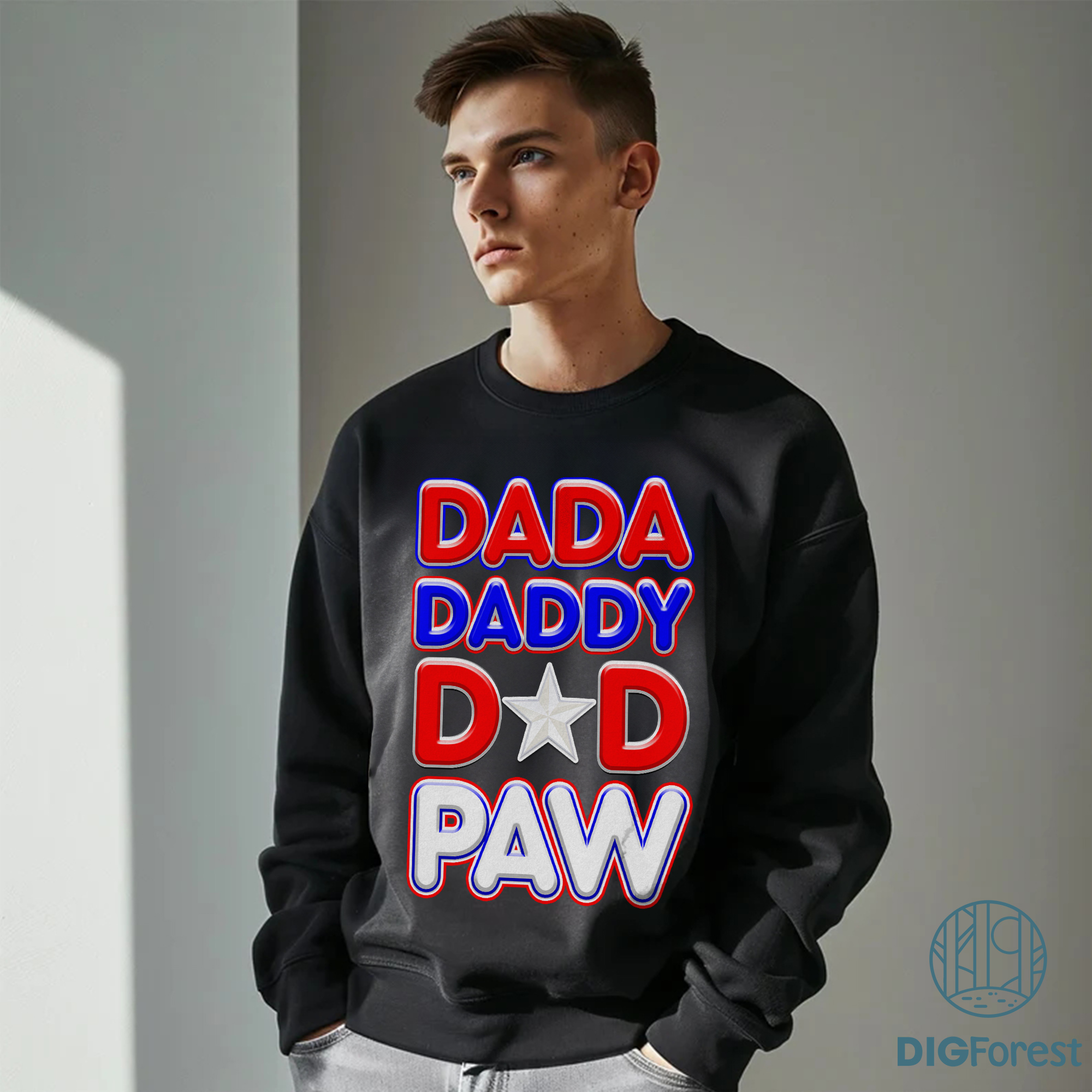 Dada Daddy Dad Paw Shirt, Fathers Day Shirt, Cool Dad Shirt, Gift For Dad, Dad Life Shirt, Best Dad Shirt, Custom Dad Shirt, Family Shirt Dada Daddy Dad Paw Shirt, Fathers Day Shirt, Cool Dad Shirt, Gift For Dad, Dad Life Shirt, Best Dad Shirt, Custom Dad Shirt, Family Shirt