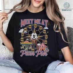 Disney Vintage Meet Me at Pixar Pier Disneyworld Pixar Fest 2024 Shirt | Disneyland California Adventure Shirt | Magic Kingdom Shirt