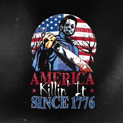Michael Myers 4th of July Shirt | Killin' It Since 1776 Tee | Horror Independence Day Shirt | Halloween Patriot Shirt Michael Myers 4th of July Shirt | Killin' It Since 1776 Tee | Horror Independence Day Shirt | Halloween Patriot Shirt