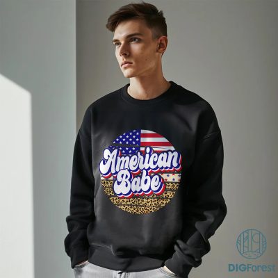 American Babe Shirt | 4th of July Tee | Patriotic USA Shirt | Independence Day T-Shirt