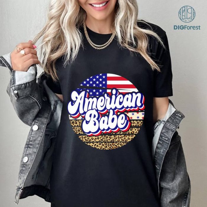 American Babe Shirt, 4th of July T Shirt, American Babe Youth Shirt, Patriotic Kids Shirt, Kids Youth Toddler Tee