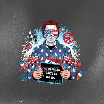 Jason Voorhees 4th of July Shirt – Horror Mugshot Tee | Independence Day & Memorial Day Killer Shirt