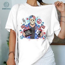 Michael Myers 4th July Shirt | Horror Character 4th Of July Shirt | Independence Day Killer Mugshot Shirt | Memorial Day Shirt
