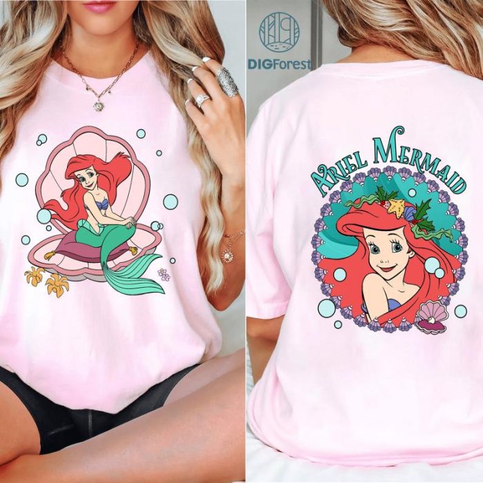 Disney Ariel The Little Mermaid Shirt | Ariel Princess Tee | Mermaid Birthday Shirt | Princess Mermaid Shirt | Disneyland Trip Shirt