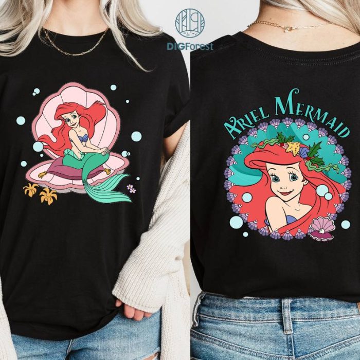 Disney Ariel The Little Mermaid Shirt | Ariel Princess Tee | Mermaid Birthday Shirt | Princess Mermaid Shirt | Disneyland Trip Shirt