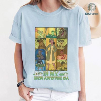 Disney Tiana's Bayou Adventure Shirt, The Princess and the Frog Shirt, Princess Tiana Shirt, Bayou Adventure Shirt, Digital Download, Disneytrip Png