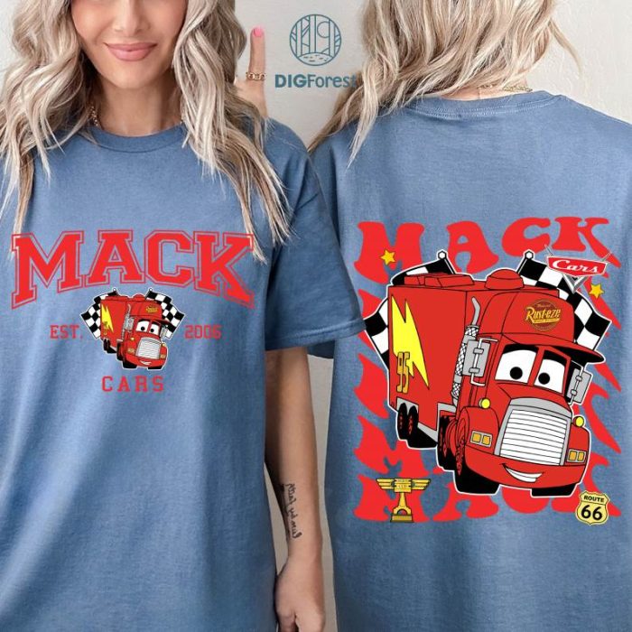 Disneyland Cars Mack Shirt, Pixar Car Shirt, Family Vacation Shirt, Disney Cars Mack Shirt, Cars Movie Shirt, Cars Land Shirt, Cars Pixar Shirt