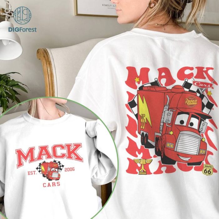 Disneyland Cars Mack Shirt, Pixar Car Shirt, Family Vacation Shirt, Disney Cars Mack Shirt, Cars Movie Shirt, Cars Land Shirt, Cars Pixar Shirt