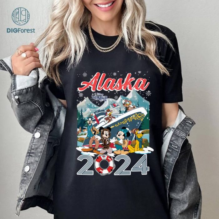 Disneyland Wonder Shirt, Disney Mickey and Friends Alaska 2024 Shirt, Disneyland Cruise Shirt, Disneyland Vacation Trip Shirt, Disneytrip Shirt